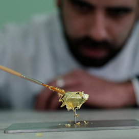 The most expensive piece of chocolate in the world enters the Guinness Book of Records