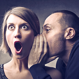 Confronting a friend who has gossiped about you