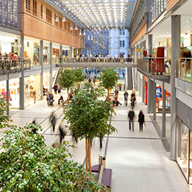 Walking in the mall could help you burn calories this winter