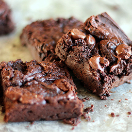 Black bean brownies (recipe)