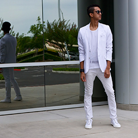 An All-White Outfit