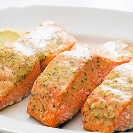 How to roast salmon in the oven