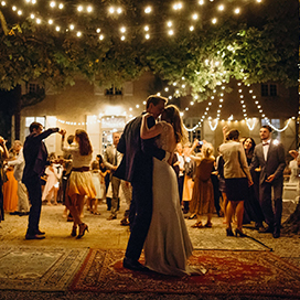 Is it okay to have a small ceremony but a big reception?