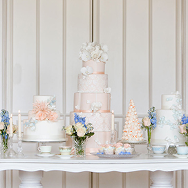 Opulent wedding cakes