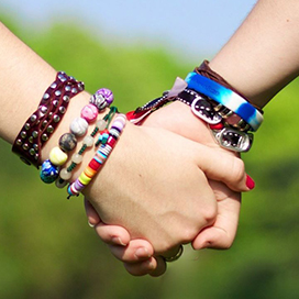 Aristotle: �What is a friend? A single soul dwelling in two bodies�