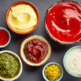 How to store main condiments?