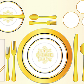 5 Tips for preparing the table according to table's etiquette