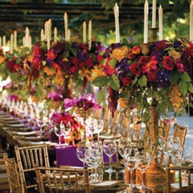 Autumn wedding flowers on a budget