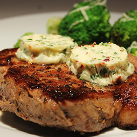 Steak with Garlic Butter