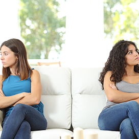 When your friend pulls away from you