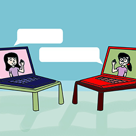 The downside of online friendships