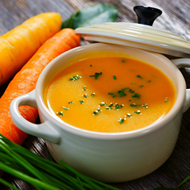 How to prepare carrots soup