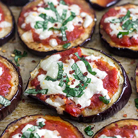 How to prepare an eggplant pizza