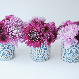 Trending now: Cluster wedding centerpieces