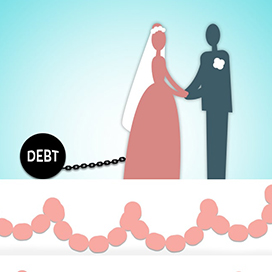 Should you go into debt for your wedding?