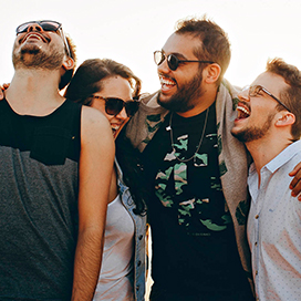 Always make new friends, even if you think you have enough