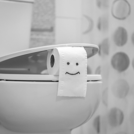 Stop using a paper toilet as a seat cover