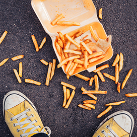 The five-second rule for things that fall on the floor