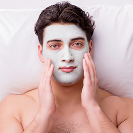 Men's skin peel-off masks