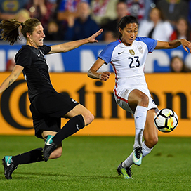 Women in New Zealand Womens Soccer Team are paid based on a gender-equal scale