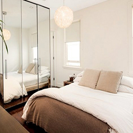 Tricks to make the best of the small bedroom