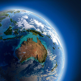 Australia is the fastest moving continent!