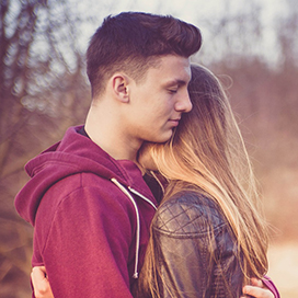 What does it mean when a guy acts distant with you around his friends?