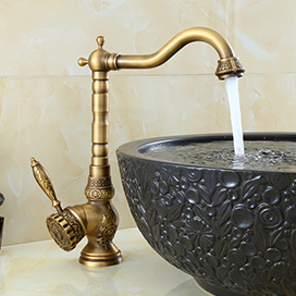 Caring for sink gold handles
