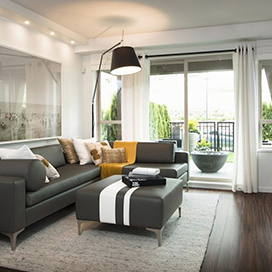 Caring for the living room lighting and accessories