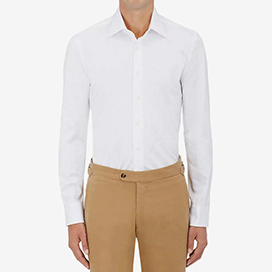 White shirt for men