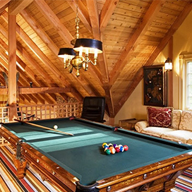 Transform the Attic to a Game Room