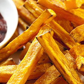 Grilled potato fingers