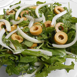  Watercress salad with olive oil sauce
