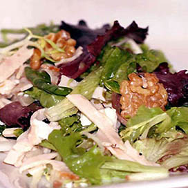 Turkey and cheese salad