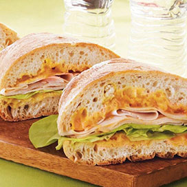 Apricot-Mustard Chicken Sandwiches