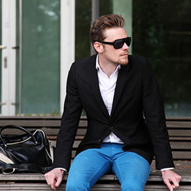 The Black Blazer with Jeans