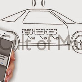 Patented car order by Apple devices