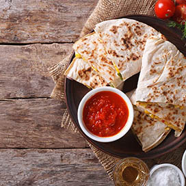 Apple Chicken Quesadilla