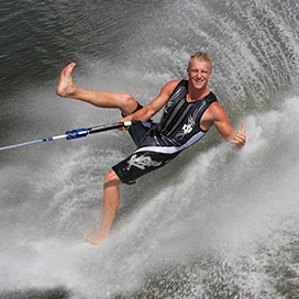 Barefoot Skiing