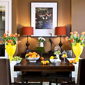 Vibrant and Colorful Dining Rooms